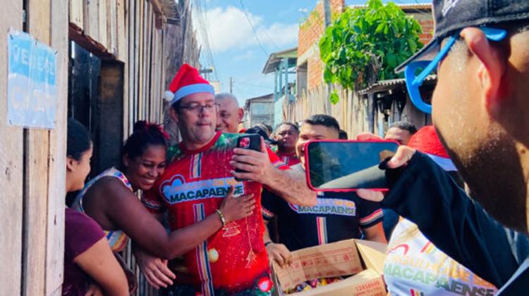 Abraços, sorrisos e confraternização marcam agenda de domingo na Zona Norte