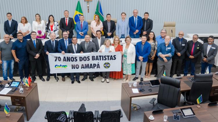 Alap homenageia 70 anos da Igreja Batista no Amapá