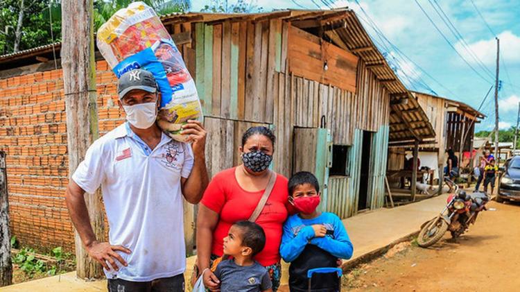 Governo do Estado leva ajuda humanitária para comunidade rural Vila Nova