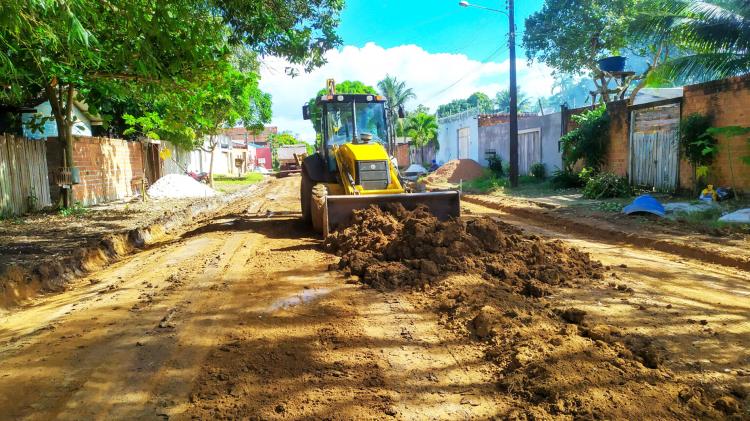 Prefeitura de Macapá avança em obras de mobilidade urbana nos bairros Brasil Novo e Liberdade