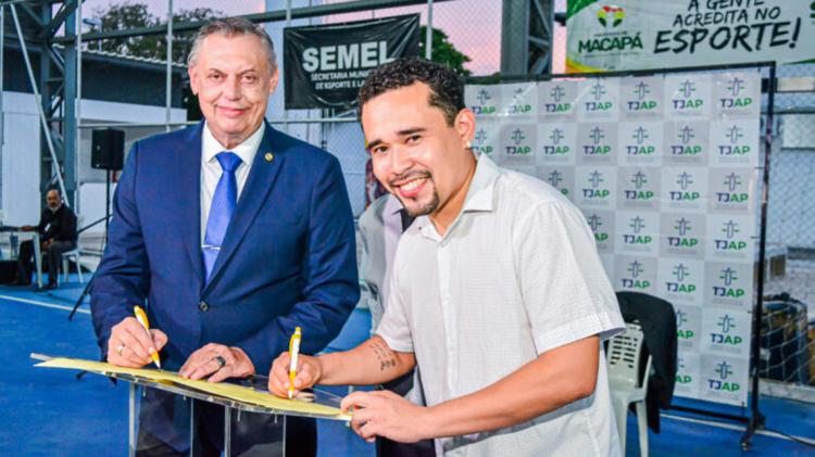 Prefeitura e o TJAP incentiva a prática esportiva em Macapá