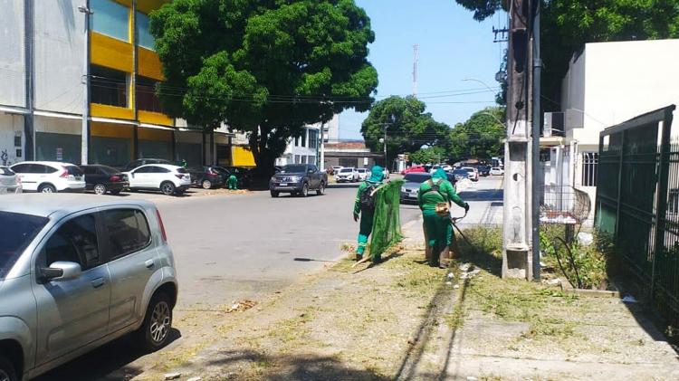 Zeladoria Urbana revitaliza ruas e avenidas do trajeto do Círio de Nazaré em Macapá