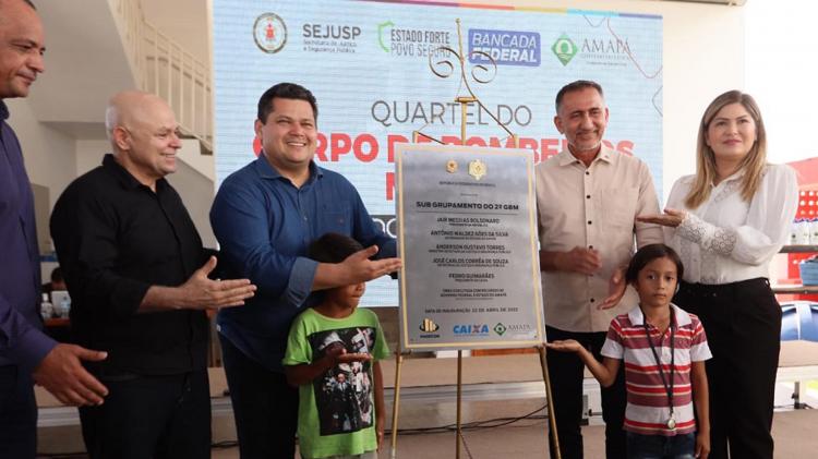 Estado Forte, Povo Seguro: Governo do Amapá entrega quartel do Corpo de Bombeiros no Macapaba