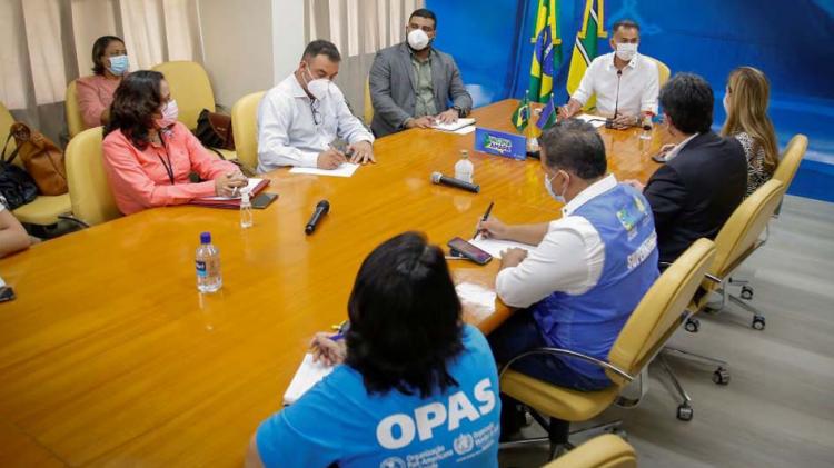 Governo e Opas buscam ampliar parcerias para fortalecer assistência em saúde no Amapá