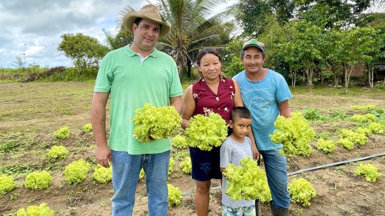 Hortas promovem autonomia e renda para produtores assistidos pela Prefeitura de Macapá