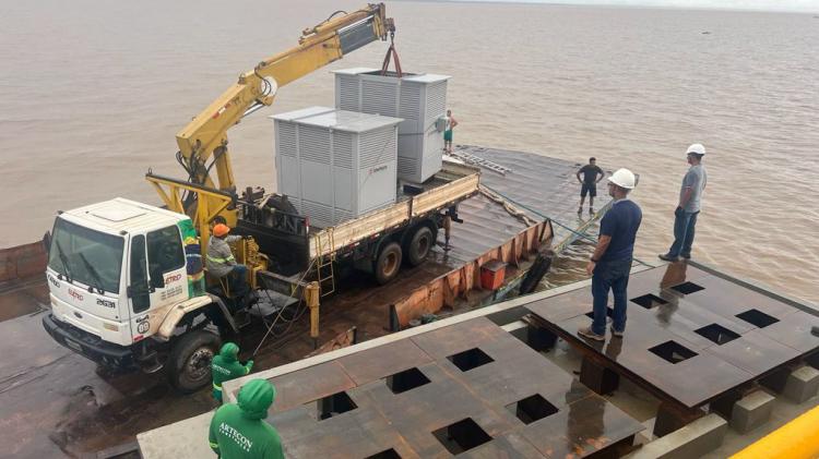 CSA investe em novo remessa de equipamentos para Captação de água do Rio Amazonas