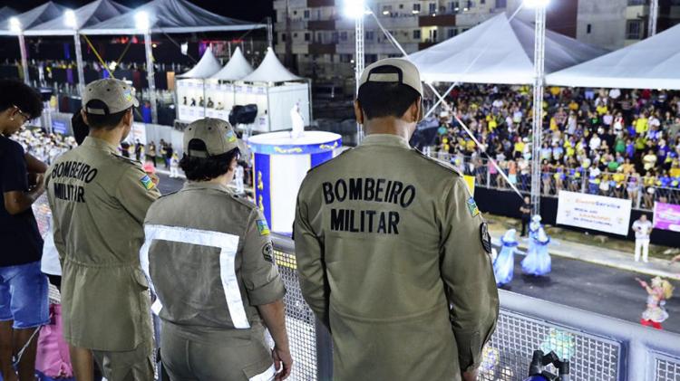 Segurança registra balanço positivo nos dois dias de desfiles no Sambódromo