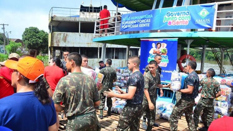 Governo do Amapá envia ajuda humanitária para famílias afetadas por enchente no Vale do Jari