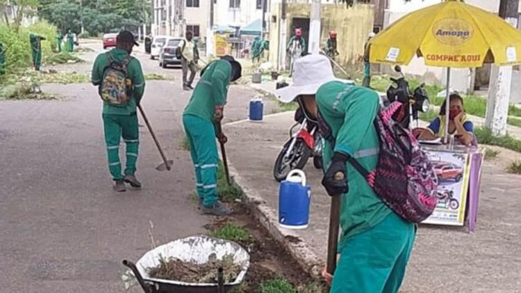 Mutirão de limpeza no conjunto São José recolhe cerca de 10 toneladas de lixo