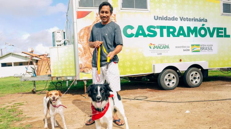 Castramóvel faz cirurgias gratuitas em cães e gatos na Zona Norte