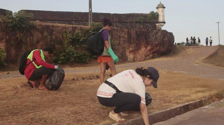 Governo do Estado participa de ação voluntária do Dia Mundial da Limpeza na Fortaleza de São José de Macapá