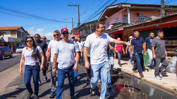 Em Macapá, obras de pavimentação avançam e garantem melhoria da mobilidade urbana