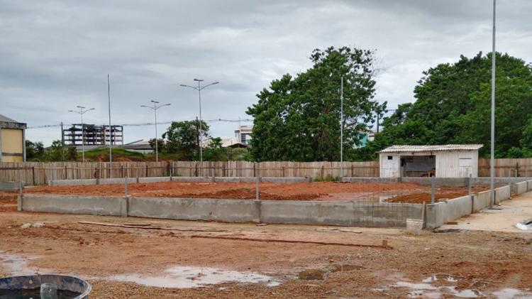 Avançam as obras da primeira Praça Pet de Macapá, localizada no Zerão