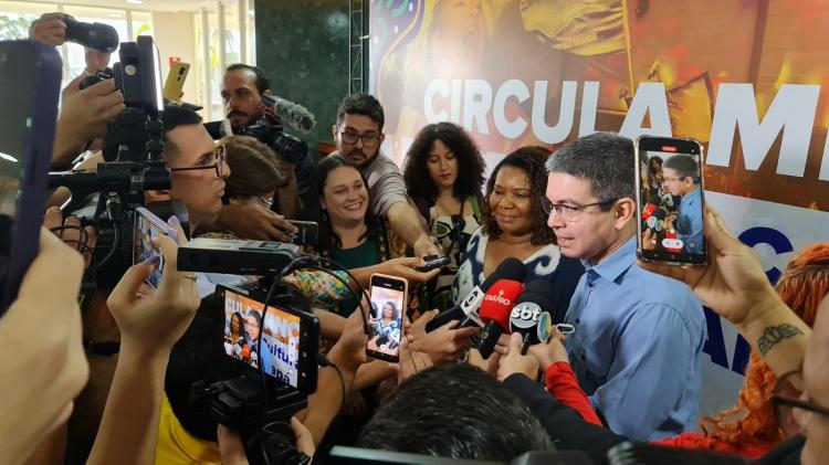 Ministra da Cultura, Margareth Menezes, no Amapá