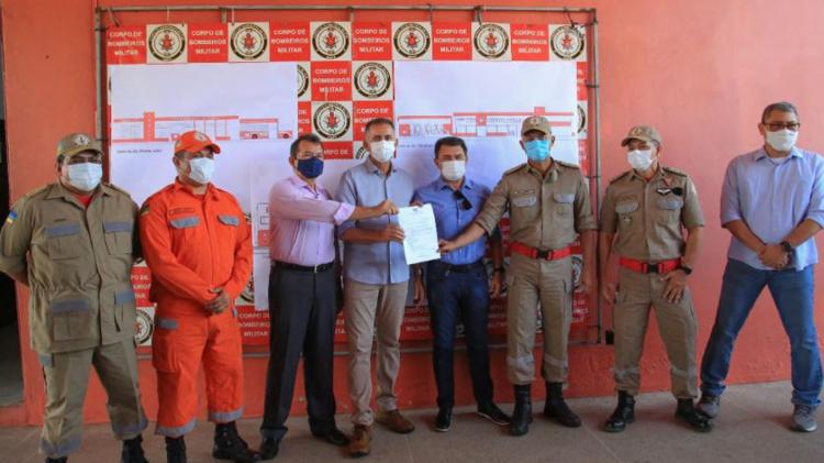 Estado Forte, Povo Seguro: Governo inicia obras no Comando Geral do Corpo de Bombeiros Militar
