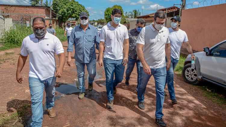 Prefeito Dr. Furlan e secretariado municipal fazem visita para levantamento de demandas em bairros da zona Sul