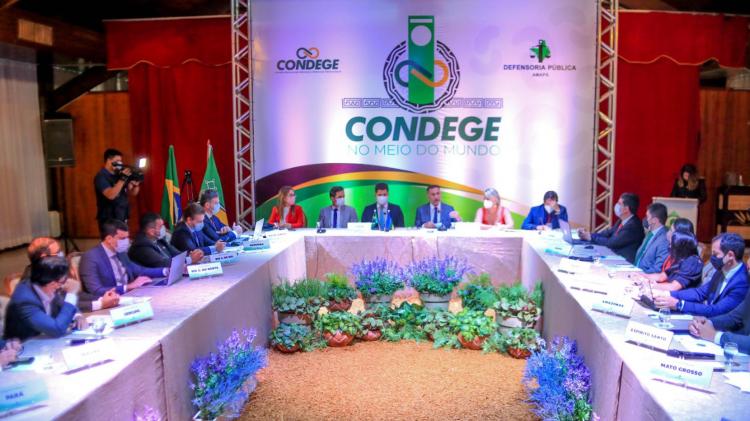 Em encontro nacional de Defensores Públicos-Gerais, Waldez exalta esforços da DPE-AP em levar aos amapaenses acesso à justiça no interior