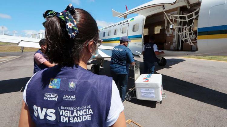 Amapá recebe reforço de 100 mil doses de vacina contra o sarampo