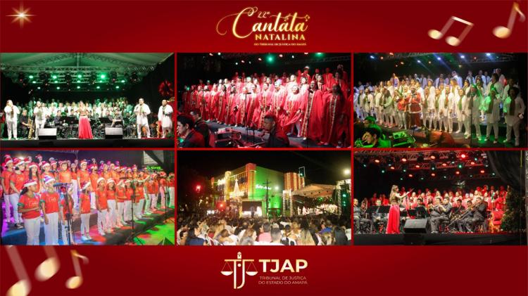 Tribunal de Justiça do Amapá retoma Cantata Natalina com público de mais de 3500 pessoas