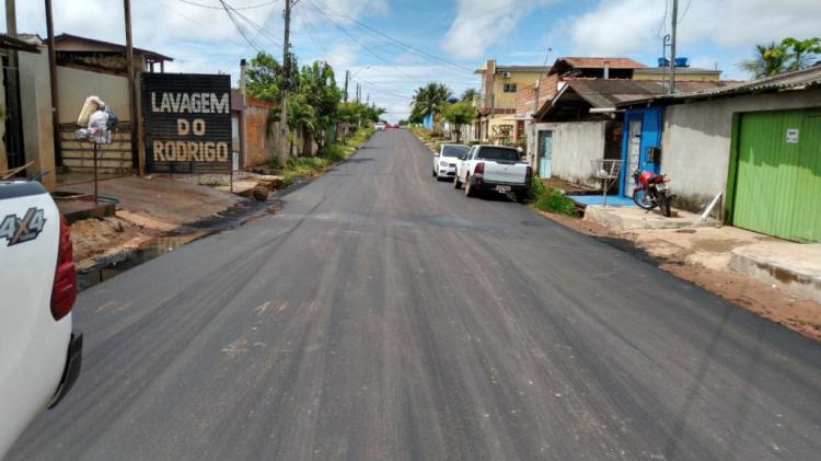 PREFEITURA DE MACAPÁ RETOMA OBRAS DE PAVIMENTAÇÃO NO BAIRRO AÇAÍ, ZONA NORTE DA CAPITAL