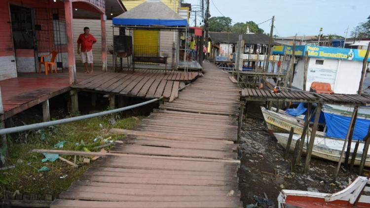 Mais de 500 metros de passarelas em madeira serão reformadas em Macapá