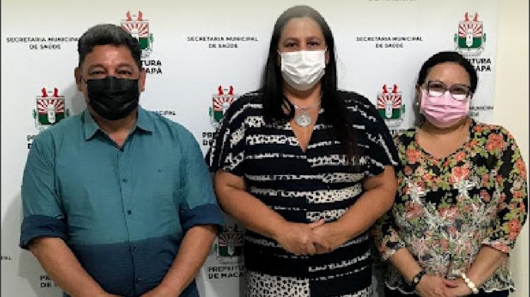 Vereador Cláudio cumpre agenda na secretaria municipal de Saúde
