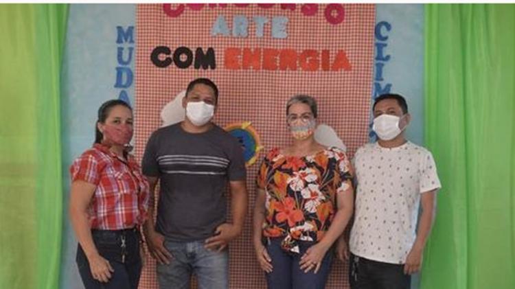 A Escola Adão Ferreira de Souza está participando juntamente com seus estudantes e professores, do Concurso Arte com Energia 2021