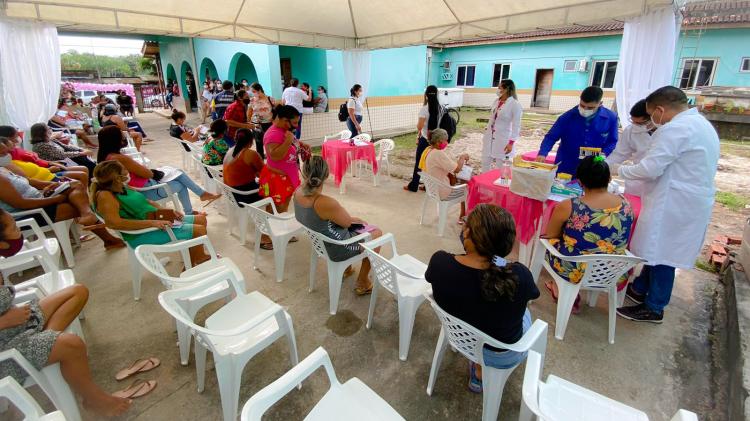 Governo alcança mais de 300 mulheres de Mazagão com exames laboratoriais e de imagem