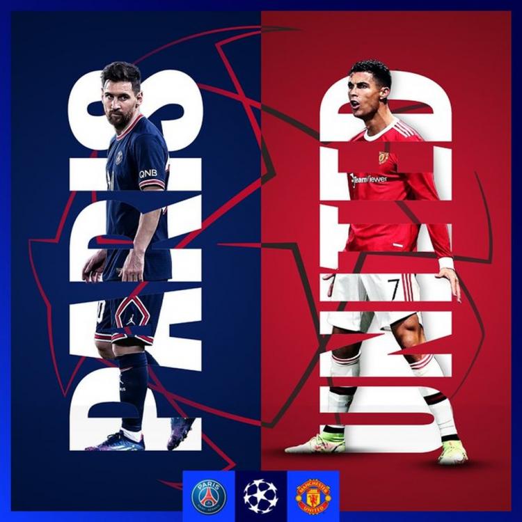 Messi x Cristiano Ronaldo: sorteio das oitavas de final coloca PSG contra Manchester United