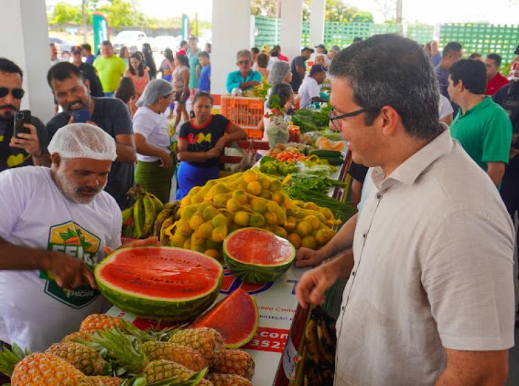 Feira Verde: Prefeitura entrega espaço para venda de produtos regionais na Fazendinha