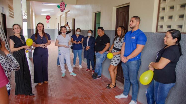 Governo do Estado realiza capacitação técnica para profissionais do HE