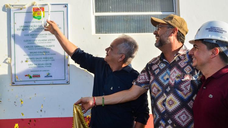 Governo entrega entorno do estádio Júlio Vieira dos Santos totalmente revitalizado, em Amapá