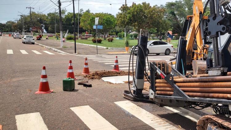 CSA conclui primeira etapa das obras de substituição de redes na Avenida FAB 