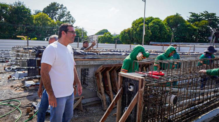 Agenda de domingo: Dr. Furlan realiza visita técnica em obras estruturantes e assina Ordem de Serviço para revitalização de passarela