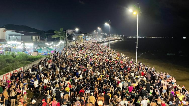 Primeira noite de carnaval da Prefeitura