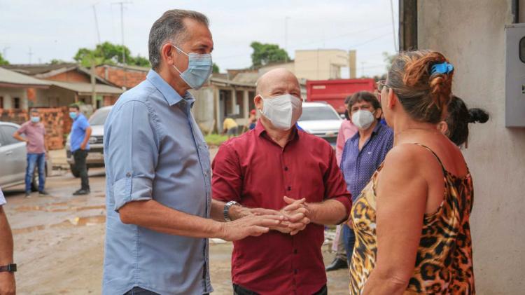 Governador vistoria obras de mobilidade urbana no bairro Daniel, em Santana