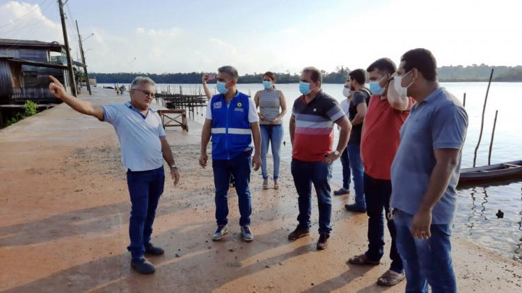 Governo do Amapá recebe terreno e prepara etapas de instalação de novo sistema de água em Vitória do Jari