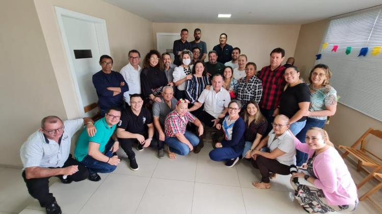 Manhã de despedida do servidor efetivo Amilcar que se aposenta