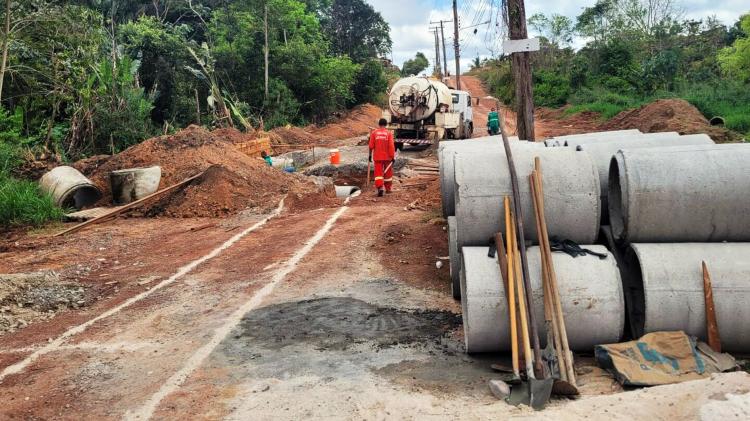 Prefeitura de Macapá inicia obra de infraestrutura no bairro Sol Nascente