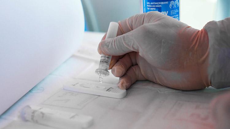 Novo ponto fixo de testagem é ofertado para pacientes com sintomas leves de Covid-19