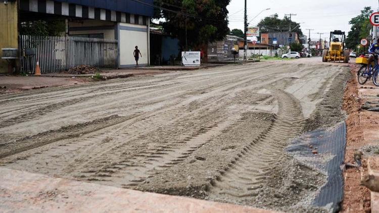 Prefeitura de Macapá inicia obra de recuperação da rua Leopoldo Machado
