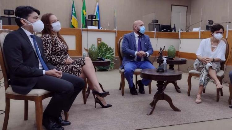 Tribunal de Justiça recebe jornalistas para detalhar as ações em tempo de pandemia 