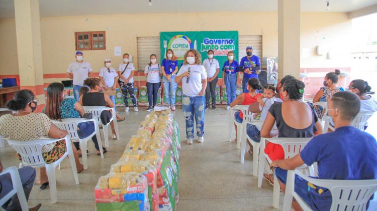 Comida em Casa: Governo garante a segurança alimentar da comunidade quilombola Maruanum