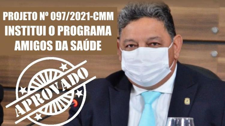 Vereador Cláudio obtém aprovação do PL que Institui o “Programa Amigos da Saúde”