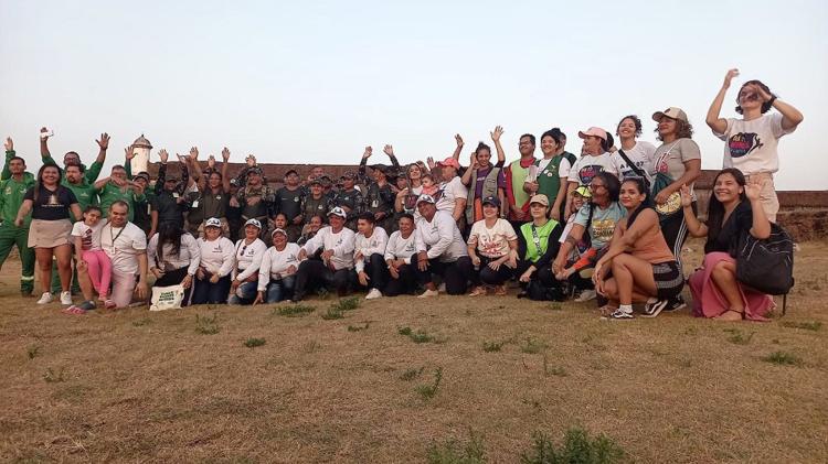 Governo do Estado participa de ação voluntária do Dia Mundial da Limpeza na Fortaleza de São José de Macapá