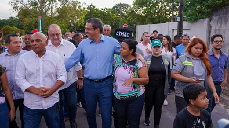 Prefeitura de Macapá inaugura 8 vias completamente pavimentadas no bairro Chefe Clodoaldo