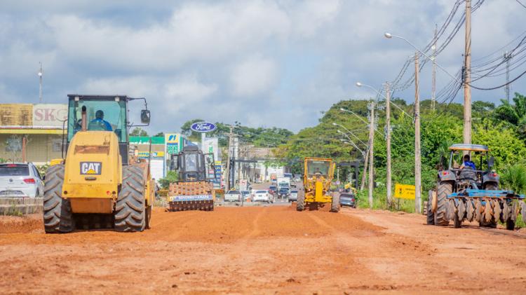 Governo inicia etapa de terraplenagem na ponte sobre a Lagoa dos Índios