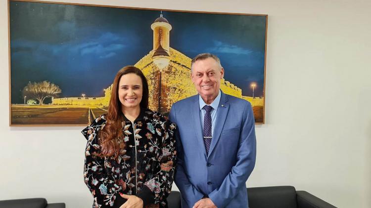 Diálogo Institucional: presidente do TJAP visita presidente da Assembleia Legislativa do Amapá
