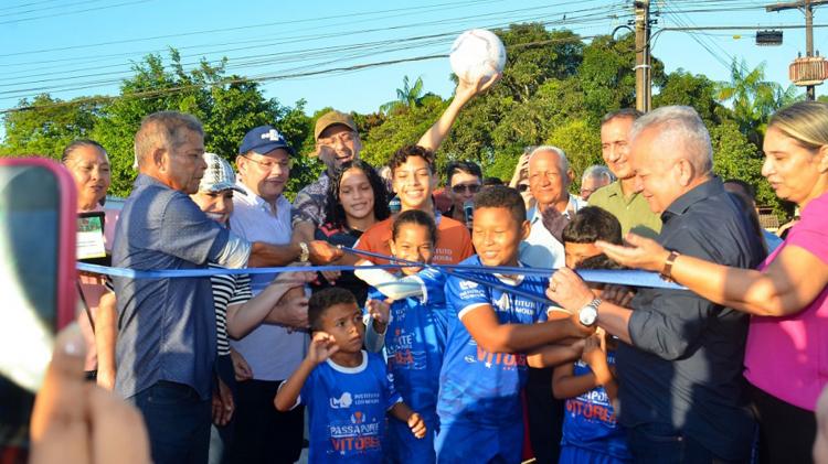 Governo entrega entorno do estádio Júlio Vieira dos Santos totalmente revitalizado, em Amapá