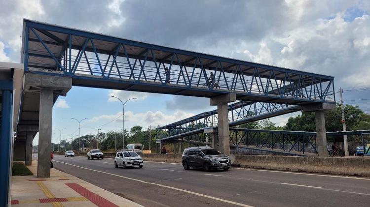 GEA muda tráfego na Rodovia Duca Serra para obras das passarelas de pedestres neste fim de semana